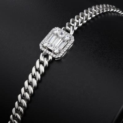 China Now Hiphop Hottest Coating Temperament Accept Logo Customized Bracelet Sterling Silver Gold 18k for sale