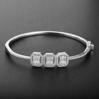 China CLASSIC Suitable Price 925 Sterling Silver 18k Gold Plated Fashion Bracelet for sale