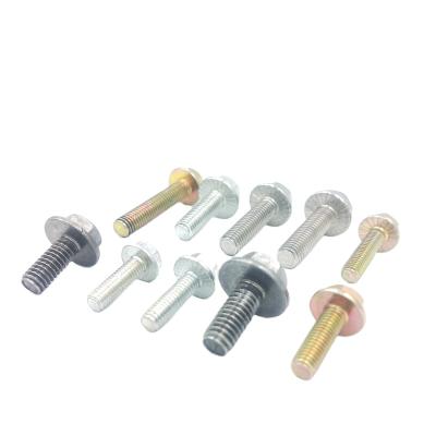 China DIN6921 Healthcare Flange Bolt Stainless Steel Coarse Thread 304 316 Fine Thread for sale