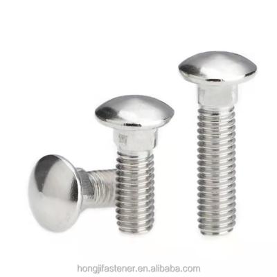 China Factory Supply Stainless Steel Carriage Bolt, DIN 603 Mushroom Square Head Neck Bolts for sale