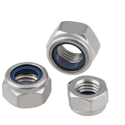 China Heavy Industry Stainless Steel DIN985 DIN982 Nylon Insert Lock Nut for sale