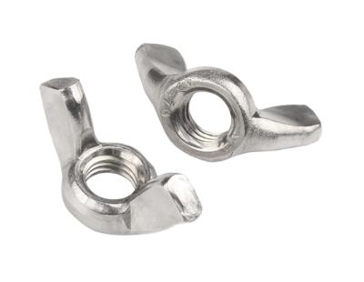 China Stainless Steel 304 SS316 Wing Nut Butterfly Nut Heavy Industry DIN315 for sale