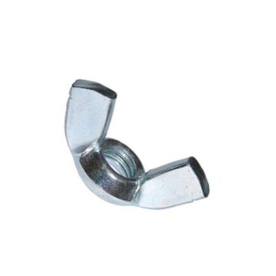 China Heavy Industry Fastener Manufacturer DIN315 Wing Nuts Blue and White Galvanized Wing Nut for sale