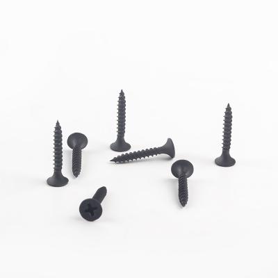 China Bugle Black Phosphate Drywall Screws Coarse Thread Fine Thread 3.5*25mm tornillos Gypsum Board Screws Plasterboard Parafusos MDF Screw for sale