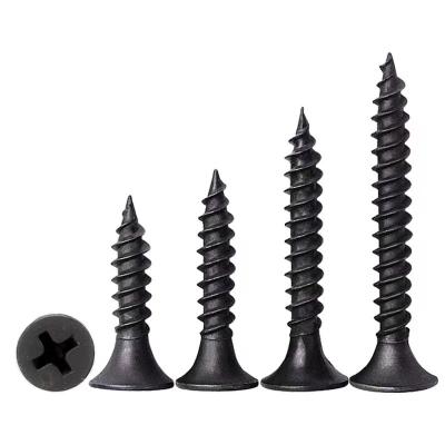 China High Quality Bugle Head Screw M3.5x25mm Head Gypsum Bugle Board Tornillos Black Thread Black Phosphate Drywall Screw Manufacturer for sale