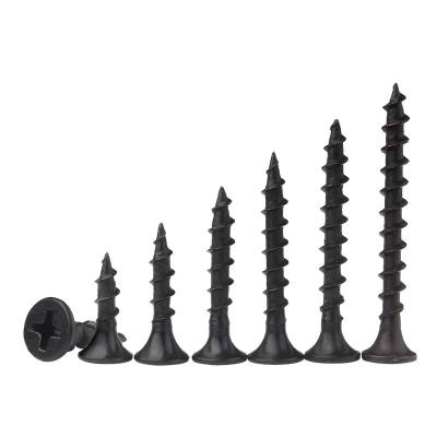 China Bugle factory price fine / rough thread black phosphate drywall screw tornillos drywall for sale