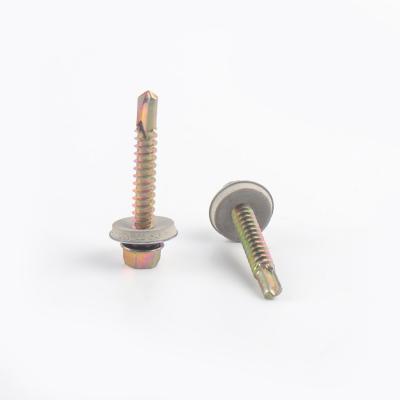 China HEX Metal Steel Roofing Screw Joints Hex Self Head Drilling For Steel Sandwich Panels for sale