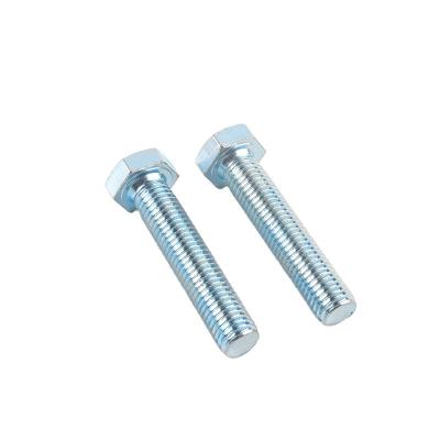 China High Tensile Hex Bolt Din933 Steel Black Full Thread Hexagon Carbon Steel Head Bolts for sale