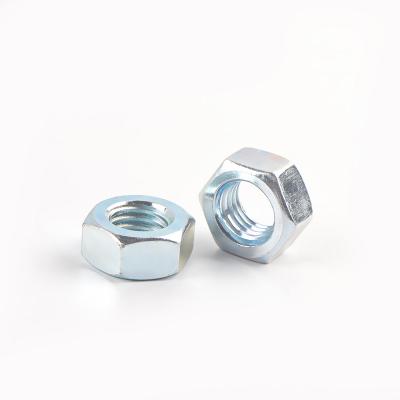 China Hot Sale DIN934 Grade 4 Carbon Steel Galvanized Hex Nuts M20 M24 M30 H-NUT-001 for sale