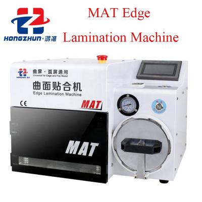 China Hongzhun MAT Edge LCD Laminator Machine Repair Shops and Debubble Machine Universal for iPhone and Flat Panels with All Molds for sale