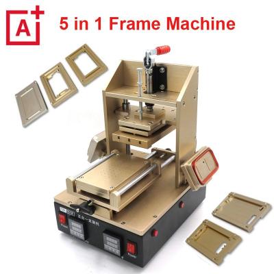 China Full Set Mobile Phone LCD Screen Repair Kit 5 in 1 Separator Vacuum Frame Laminator LCD Separator with All Molds 250*320*415mm for sale