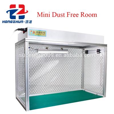 China Hongzhun dust-proof NEW hertz Mini Dust Free Room for mobile phone repair operation for sale