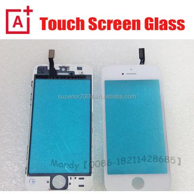 China Cell Phone LCD Glass Touch Screen With Frame Bezel Good Quality Cell Phone Touch Screen For iPhone 6 Plus Front Glass With Flex Cable With Frame For iPhone 5 5s 4 for sale