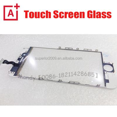 China Mobile Phone LCD Glass Touch Screen With Frame Bezel Quality Original LCD Touch Screen Assembly For iPhone 6 LCD Contact Glass 5 5s for iphone 6s 7 7plus for sale