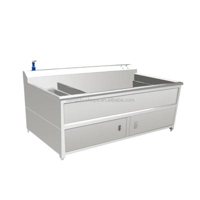 China Without Faucet Luxury European Style Stainless Steel Sink With Under Drawer for sale