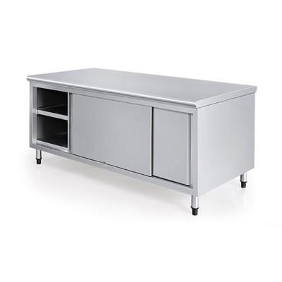 China Desgin High Quality Modern 2 Layers Stainless Steel Cheap Work Table With Roller Stainless Steel Work Table for sale