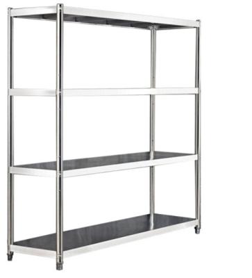 China Sustainable Standard Stainless Steel Kitchen Storage Workbench Commercial Kitchen Steel Rack Stainless Steel Shelf for sale