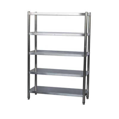 China Best Price Stocked Size Commercial Custom Stainless Steel Shelf Cabinet For Kitchen for sale