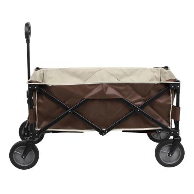 China Shopping Folding Cart Children's Garden Cart Beach Cart 4 Wheeled Cart Foldable Hand Carts For Camping Shopping for sale