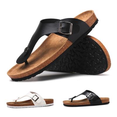 China CUSHIONING Couples Flip Flops Y Strap Sandals Summer Unisex Adjustable Slippers Unisex Slides For Beach Adult Sandals for sale