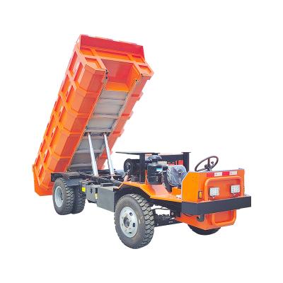 중국 High Quality Four Wheel Drive Cargo Dumper / Mini 4 Wheeler Mining Mini Dumper Trucks For Sale < 4L 판매용