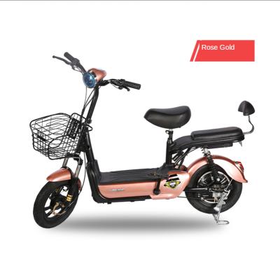 중국 Factory direct sales various color China electric bicycle steel for sale 판매용