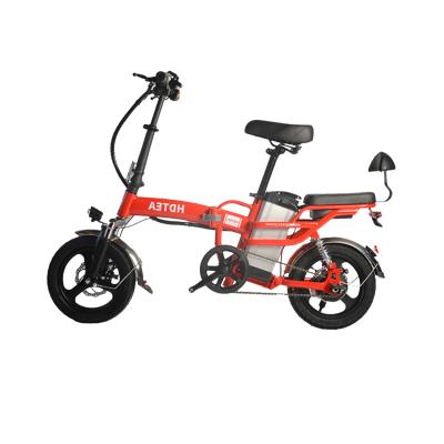 Κίνα Wholesale High Quality Red Electric Folding Bike From Chinese Manufacturer High Carbon Steel προς πώληση