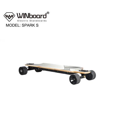 China Adult WINboard Big Wheels 500W*2 Youth Electric Skateboard Complete With Wireless Remote Control for sale