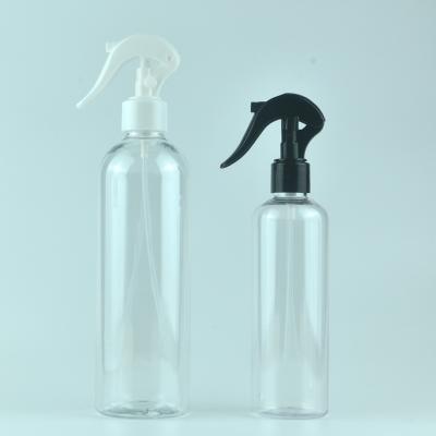 China Personal Care Factory Price Clear PET Trigger Spray Plastic Bottle 250ml 500ml With Child Resistant Closure For Disinfection for sale