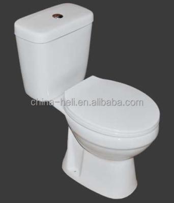 China Two-Piece Double-Flow Toilet, Strap for sale