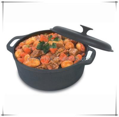 China Sustainable round cast iron imported cookware for sale