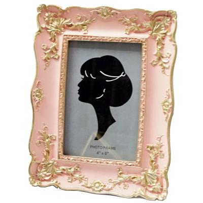 China Wholesale High Quality Modern Photo Square Home Decoration Photo Frame 10x15cm Polyresin Frame for sale