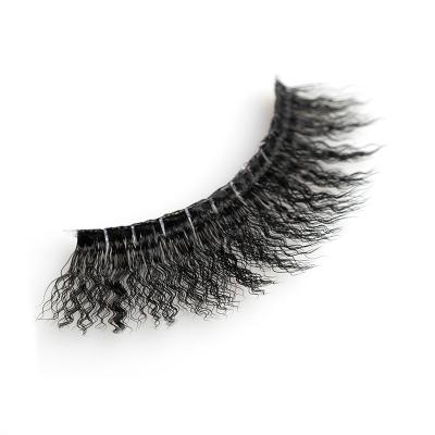 China Original Handmade Transparent Mink Volume Eyelash Extension High-End Wave Hair Design Terrier Long Natural New Listing Products for sale