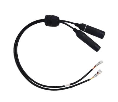 China High Flexible Wiring Harness Tianmu Waterproof Components Black 425mm Communication Industrial Wiring Harness for sale