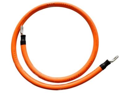 China Customized 300V Orange UL PV Cable Radiation Resistance Energy Storage Power Harness for sale