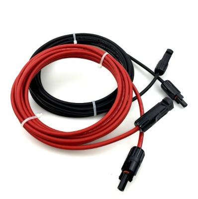 China High Voltage High Power Current MC4 Solar Cable Wire UL2464 Black For Solar Power System for sale