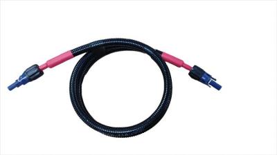 China Customized Highly Insulated Waterproof Wiring Harness For PV Power Cable 8AWG 1200mm for sale