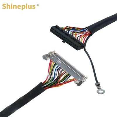 China Custom HD LCD LVDS Screen Wire Double Eight 40PIN Notebook LED Display Electronic Harness,Wire Harness Manufacturer for sale