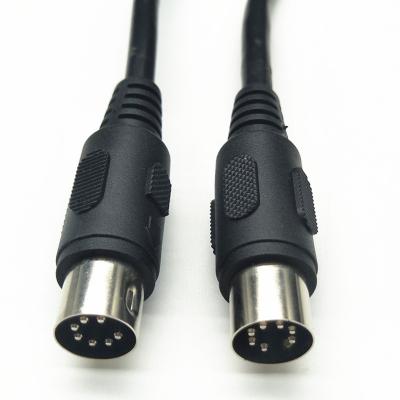 China Electronic Custom Din 7-13 Pin Cable For Subwoofer Home Audio Theater Cable Modled Connector Audio Shells for sale