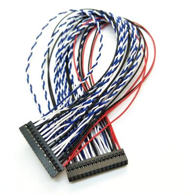 China Pitch 2.0mm dupont electronic terminals wire harness dupont cable female to female for sale