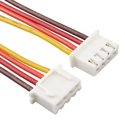 China Free sample pitch 2.54mm electronic connector wire harness jst XH 2.5 cable 4PIN for sale