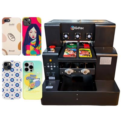 China Hotels 2023 Hot Sale A3 size digital uv Industrial inkjet printer for phone case bottle printing machine uv led flatbed printer print for sale