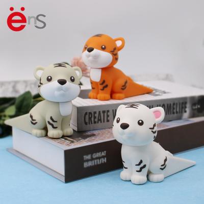 China Eco-friendly Plastic Door Stopper Lovely Tiger Door Stopper Door Stopper for sale