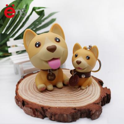 China Toy Popular Akita Puppy Cartoon Anime Bobblehead Action Number for sale