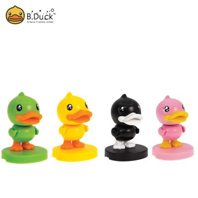 China Good Material Quality Eco-friendly Kawawii Duck Shaped Customized Bobblehead Set for sale