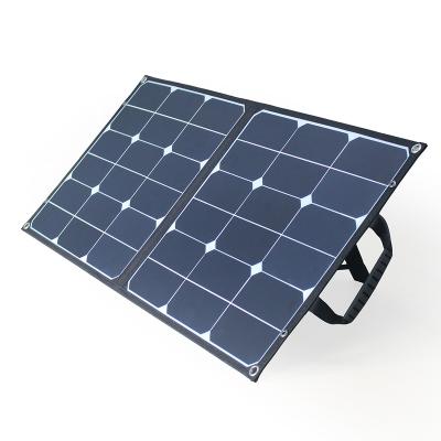 China Hottest Selling Factory Direct 60w 40W Polyester 900D Solar Folding Panel Foldable Electric for sale