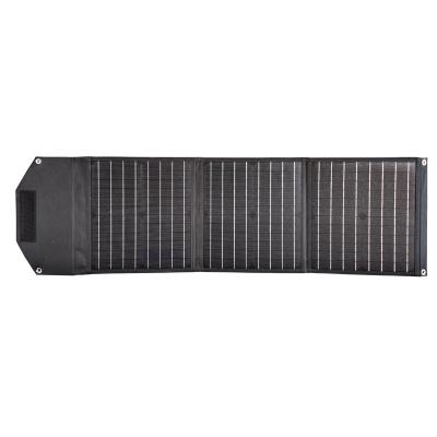 China Glory Solar 60w 3folds folding outdoor portable panels for 166mmx166mm monocrystalline foldable mono solar panel for sale