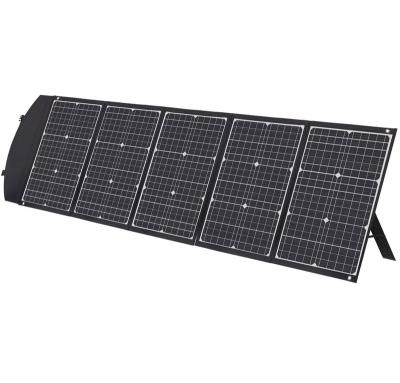 China 150W Solar Panel Portable Solar Charger Kit with Kickstands USB-A Type-C Compatible with Suaoki Jackery Power Null Power Station, 550x360x50mm for sale