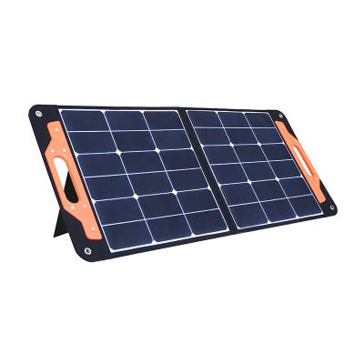 China 40W 60W 80W 100W 120W 150W 200W Portable Foldable Solar Panel Charger For Power Plants 125mmx125mm for sale