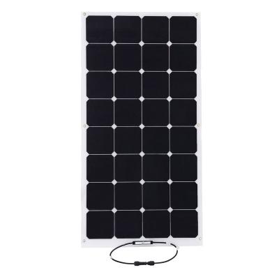 China Amorphous Flexible PET+2EVA+CELL+2EVA+White/Black TPT Diy Silicon Thin Film Solar Panel For Home Electricity for sale